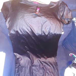 Bubu Bodycon Black Midi Dress Size 16/18